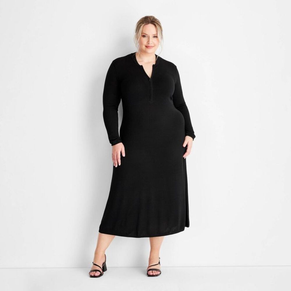 Elegant Black Strapless Dress